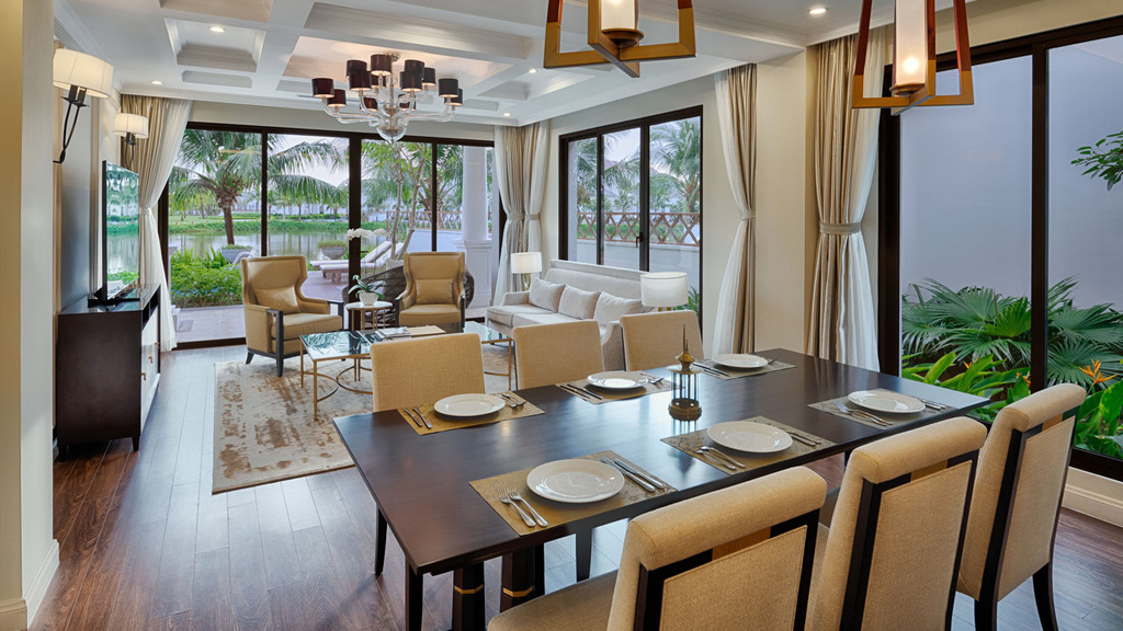 Thiết kế mở tại các biệt thự Melia Vinpearl