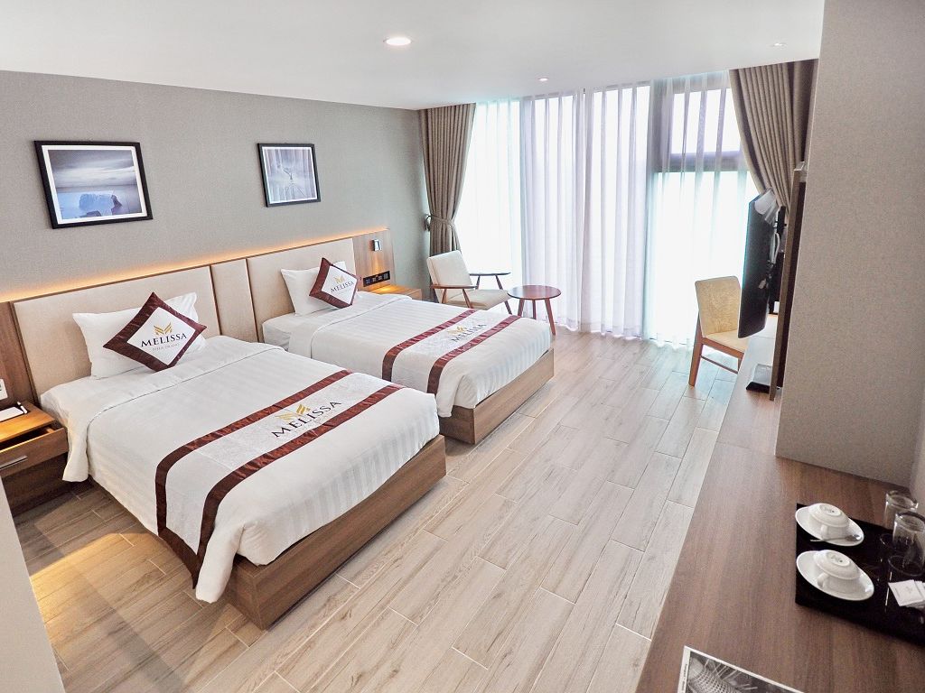 Phòng Senior Deluxe Sea View Khách Sạn Melissa