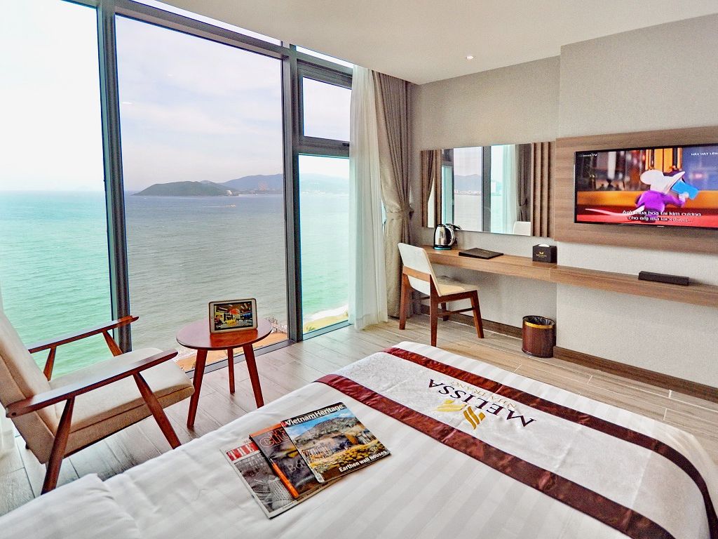 Phòng Senior Deluxe Sea View Melissa Nha Trang Hotel 4*