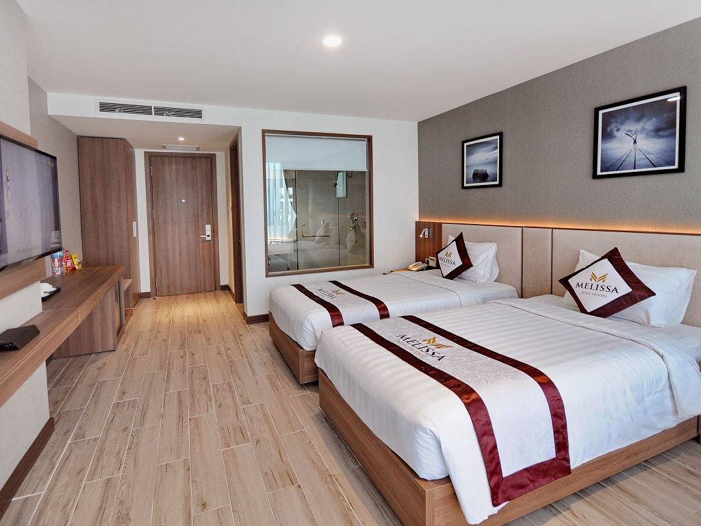 Phòng Senior Deluxe Sea View Khách Sạn Melissa 4*