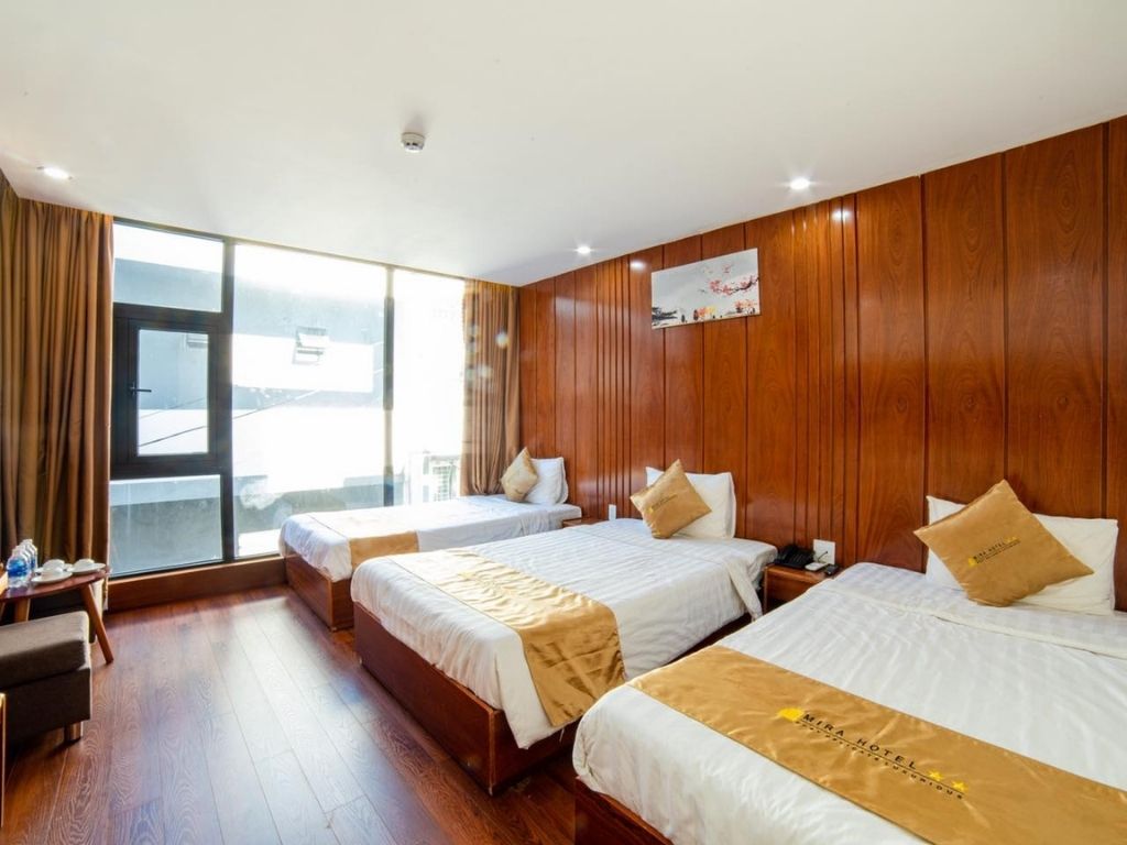 Phòng Deluxe Triple Sea View tại Quy Nhơn Mira Hotel 2*