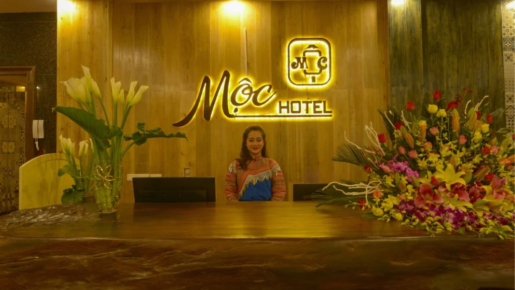 Lễ tân khách sạn Mộc Sapa 3*