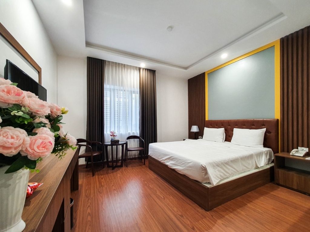 Phòng Deluxe Double tại Momali Ninh Bình