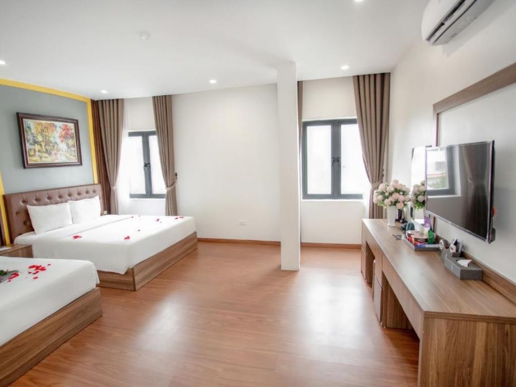 Phòng Luxury Family tại Hotel Ninh Bình Momali