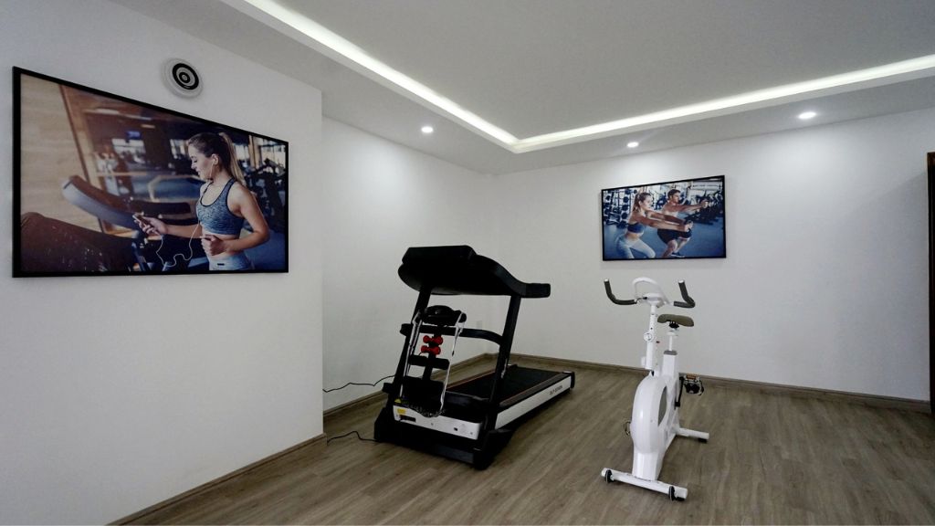 Trang thiết bị phòng Gym tiên tiến