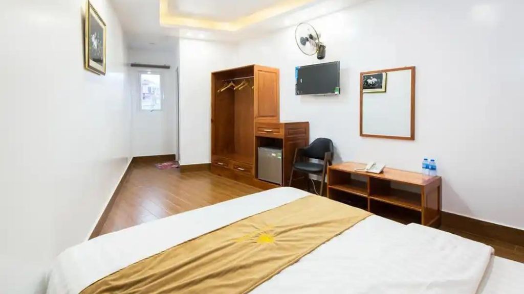 Phòng được bày trí bắt mắt