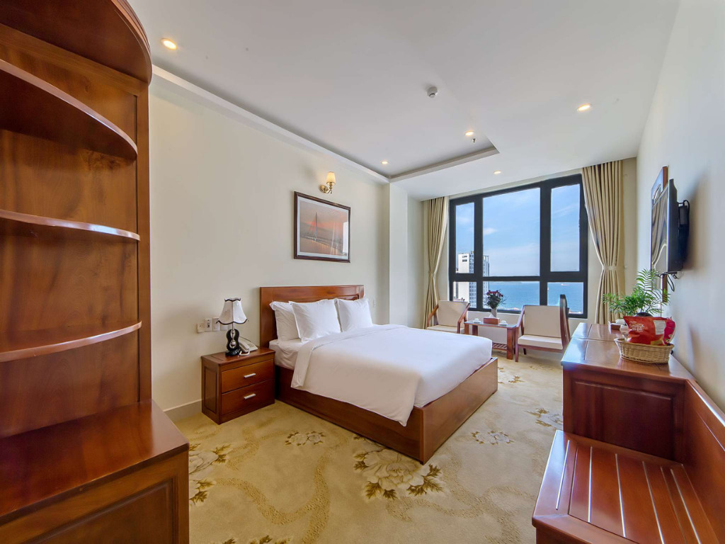 Phòng Deluxe Double Ocean View Phước Mỹ An Beach Đà Nẵng Hotel