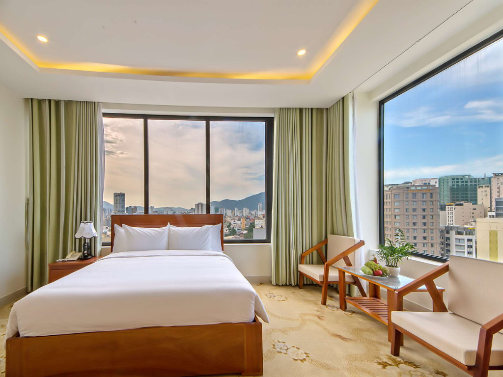 Phòng Grand Deluxe Double Ocean View Tại Phước Mỹ An Beach Hotel Đà Nẵng