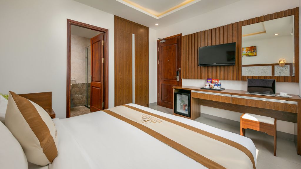 Deluxe Room với không gian thoáng mát