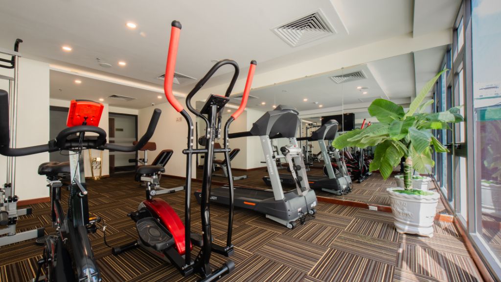 Phòng gym hiện đại