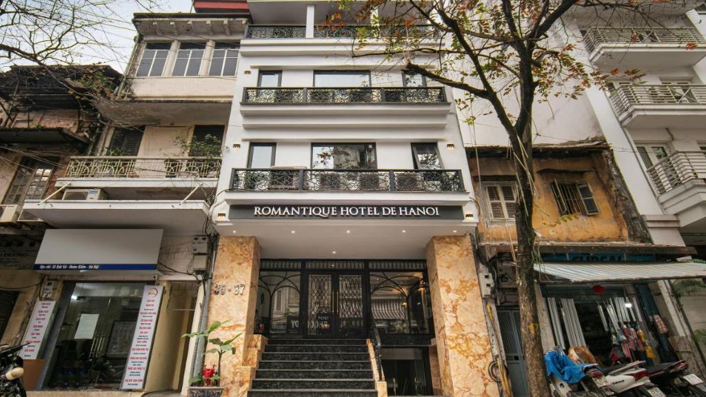 Toàn cảnh khách sạn Romatique Hotel De Hà Nội 