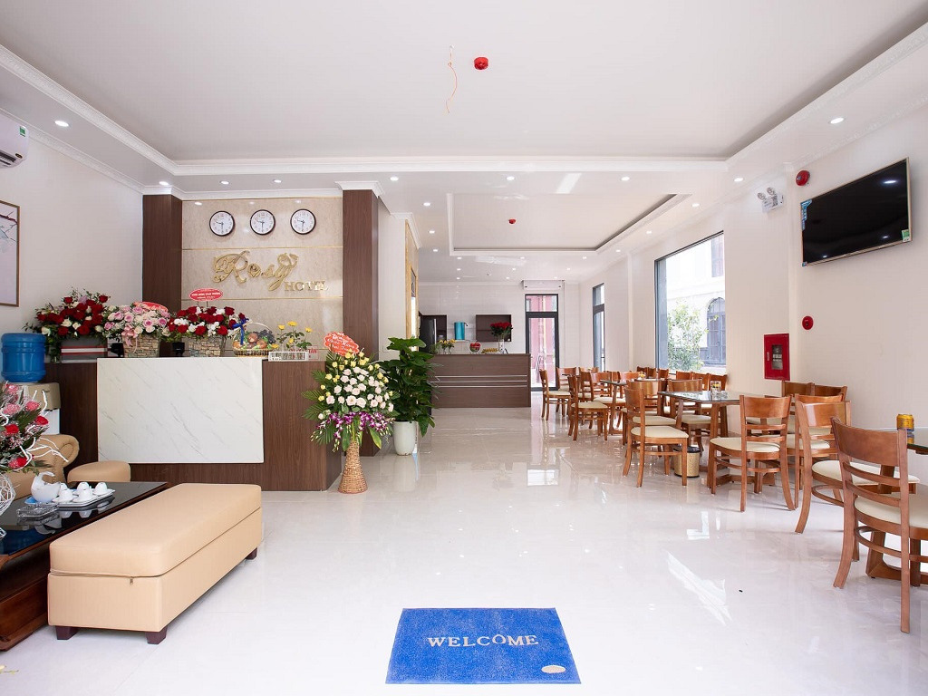 Sảnh khách sạn 3* Rosy Hạ Long