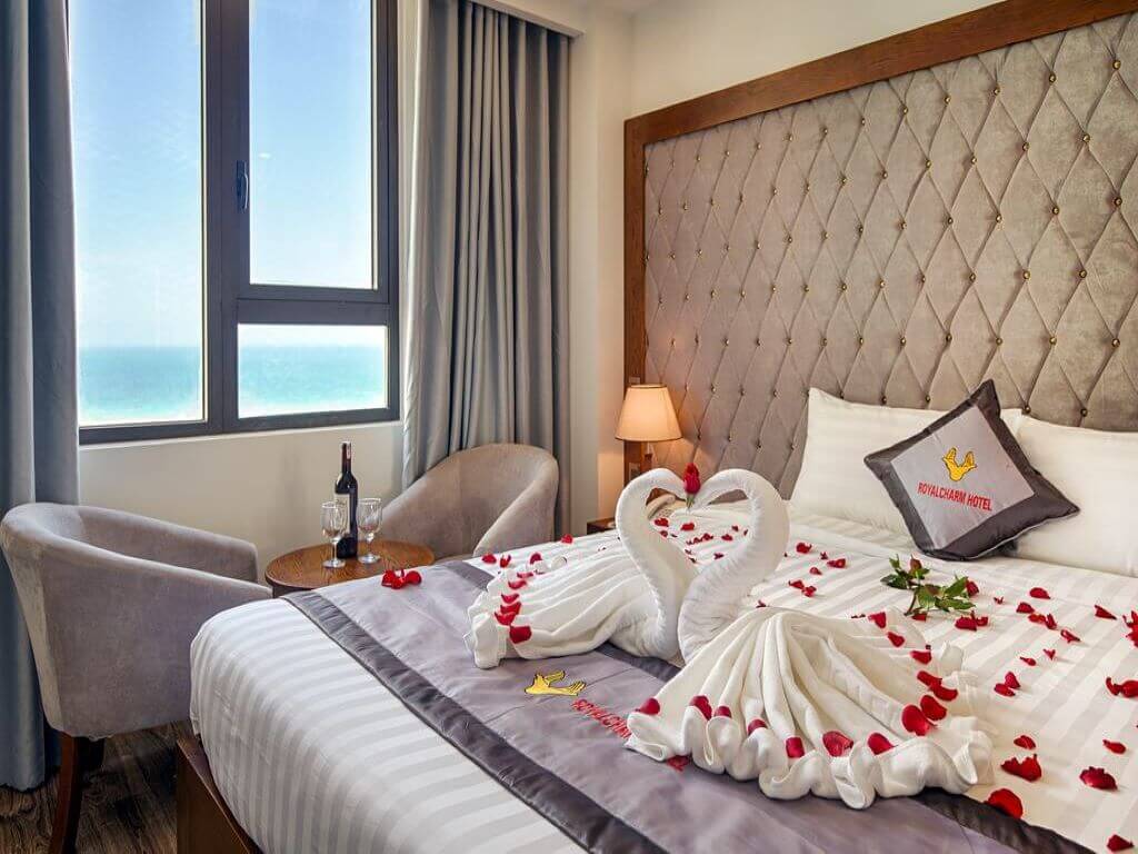 Deluxe Double with partial Seaview Royal Charm Hotel 3*