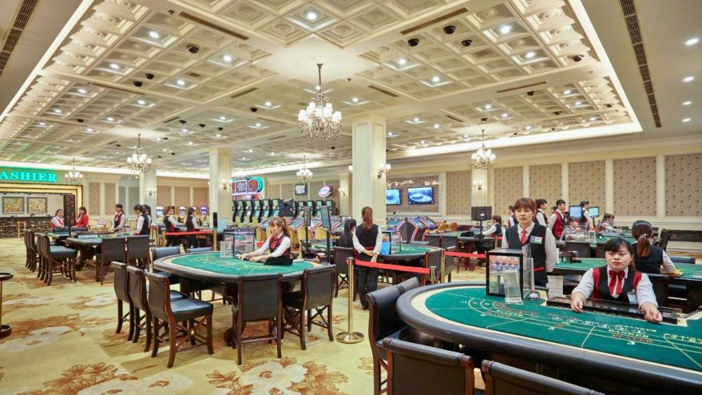 Casino cực kì lớn tại khách sạn