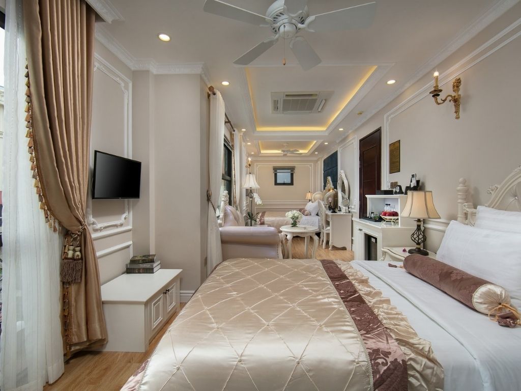 Phòng Deluxe Family tại Hà Nội Royal Holiday Hotel