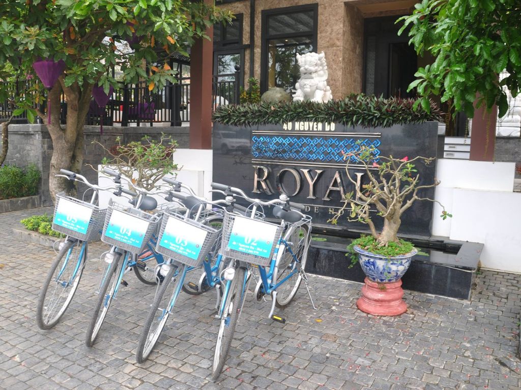 Dịch vụ xe đạp miễn phí tại Hội An Royal Riverside