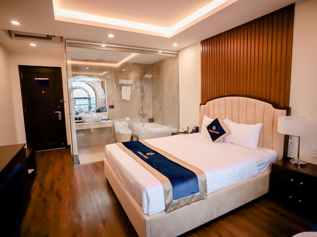 Phòng Deluxe Double View tại Hotel Bảo Lộc Sandals Vista