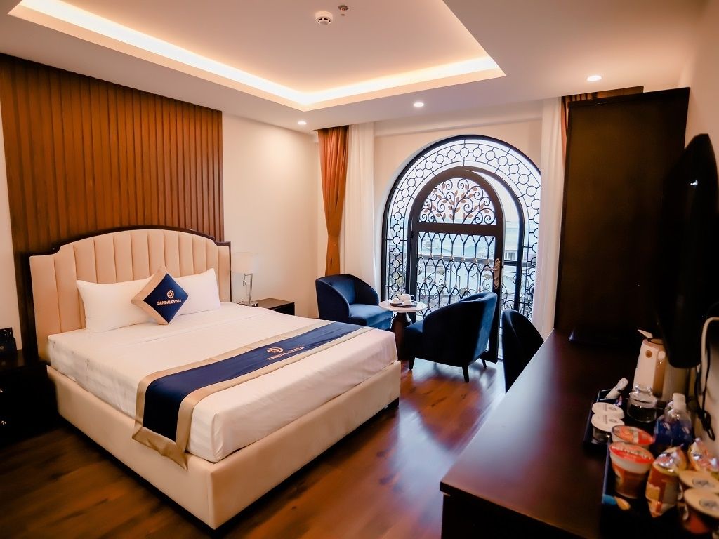 Phòng Deluxe Double View Bảo Lộc Hotel Sandals Vista