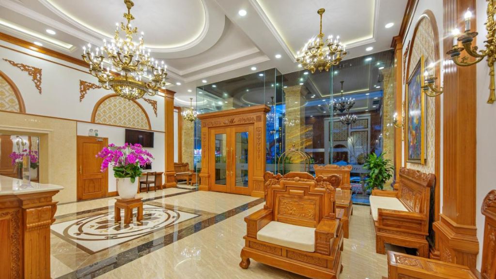 Sảnh khách sạn Santa Luxury Đà Nẵng