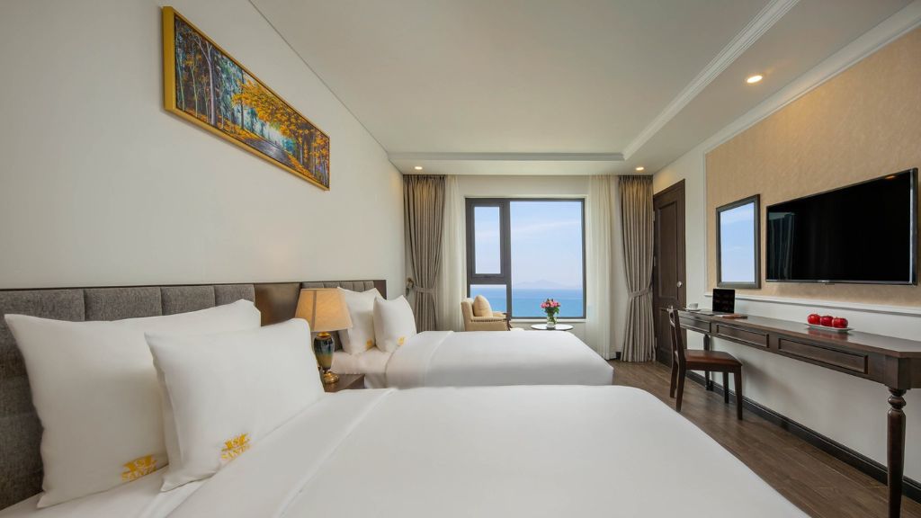 Phòng Connecting Room Ocean View (6 khách) Santa Luxury Santa Luxury Hotel 4