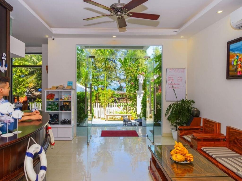 Tiền sảnh Santa Sea Villa 3 sao