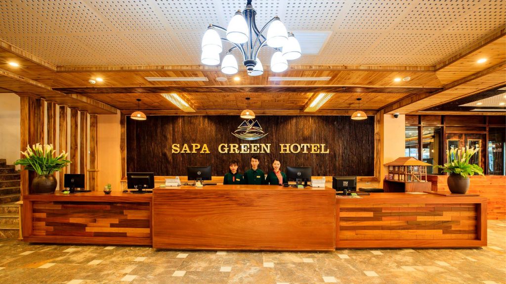 Lễ tân khách sạn Sapa Green 3*