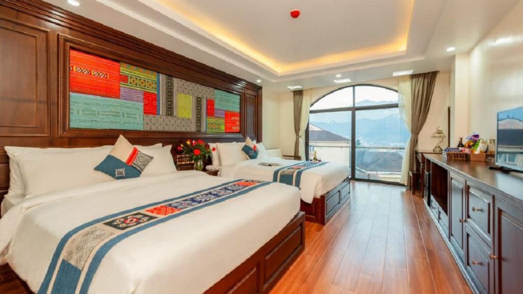 Phòng Junior Family Triple của SaPa Passion Hotel & Spa