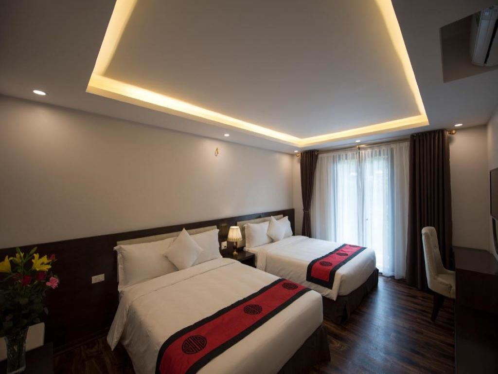 Phòng Deluxe 2 Giường Đôi Sapa Wings Hotel