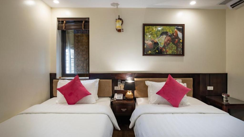 Phòng với 2 giường đôi