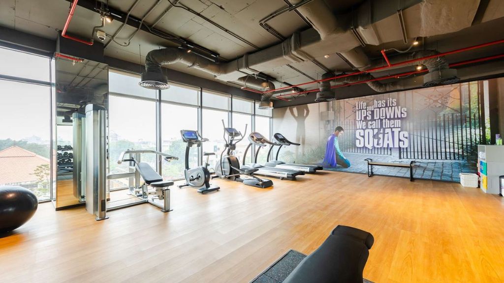 Phòng tập gym hiện đại