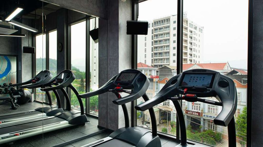 Phòng tập gym hiện đại