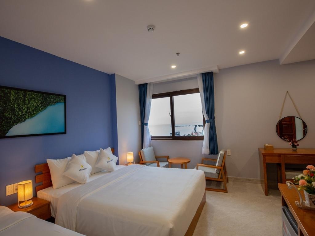 Phòng Premium Sea View tại Stellar Hotel Phú Quốc 3 sao