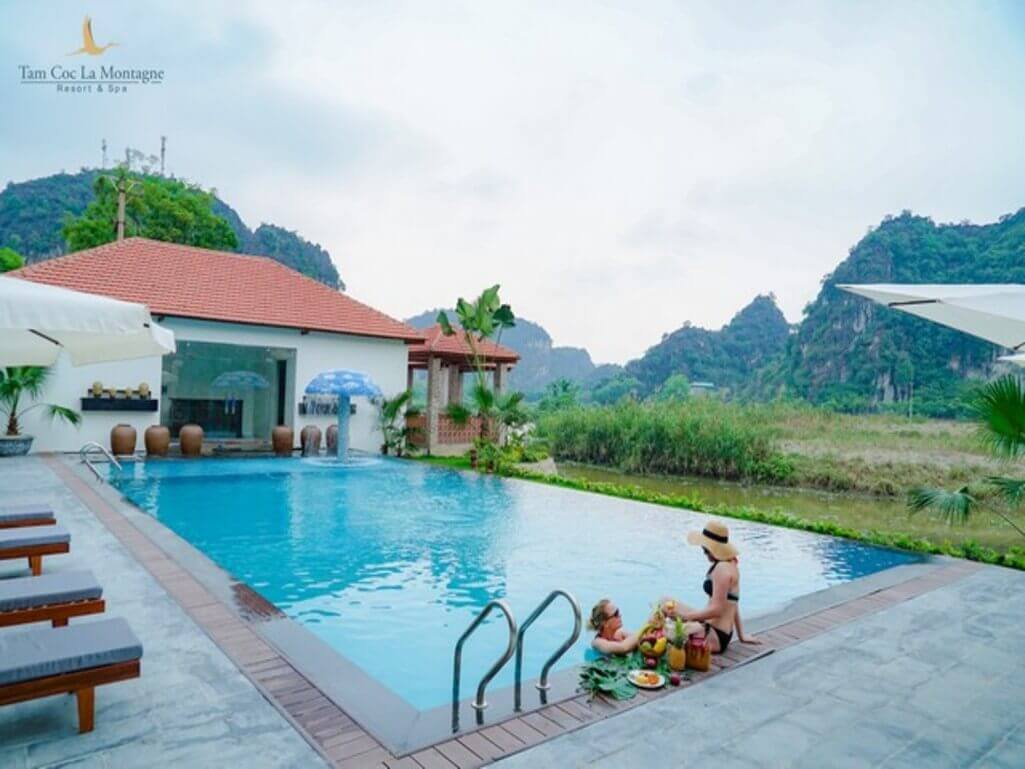 Bể Bơi Tam Coc La Montagne Resort & Spa