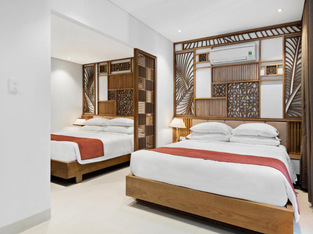 Phòng Family Studio With Balcony Khách Sạn Tam House Villa Đà Nẵng