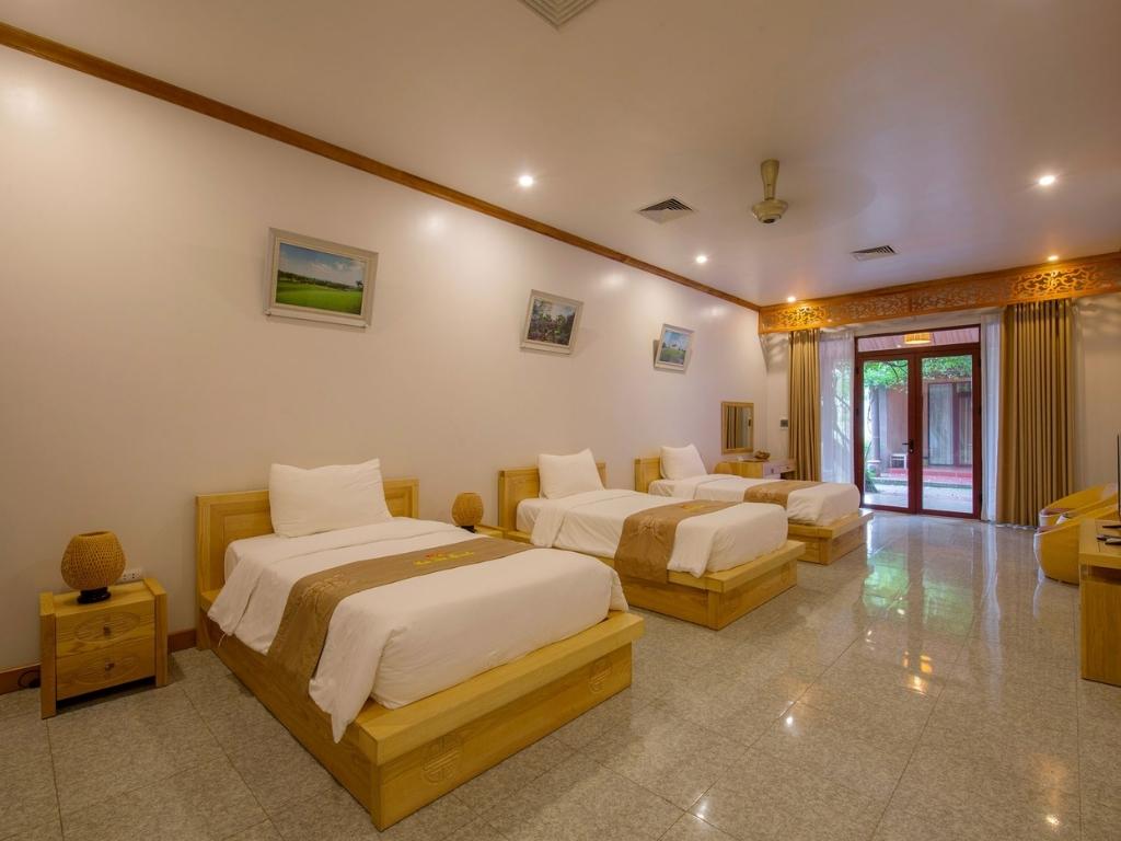 Phòng tại Khu Xóm Nhỏ Thảo Viên Resort 4 sao