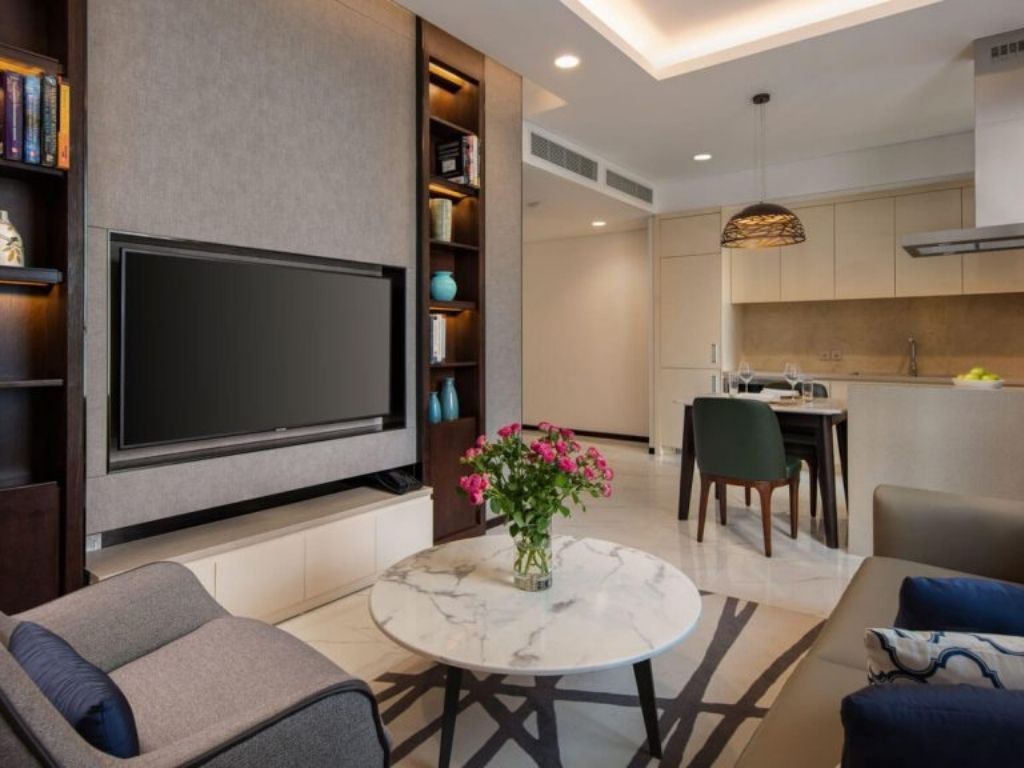 Phòng Deluxe 1 BedRoom khách sạn Hà Nội 5* The Five Residences