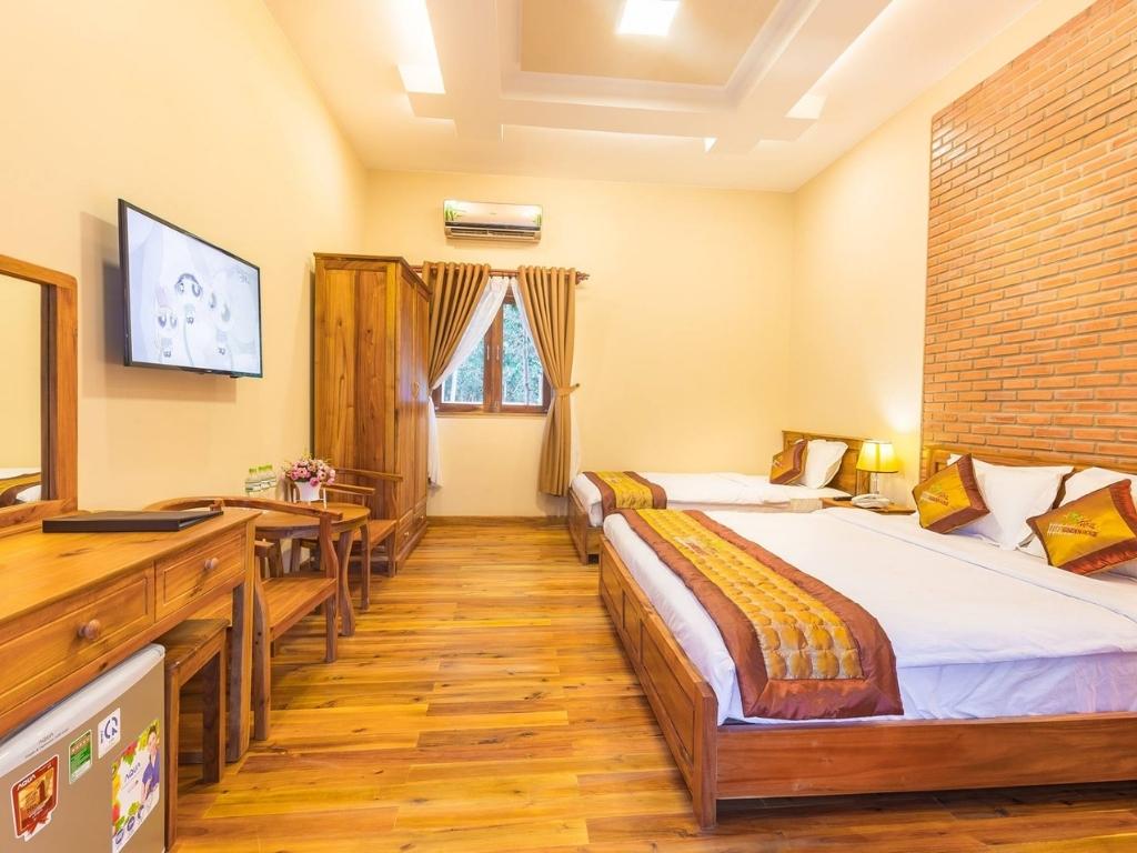 Phòng Triple tại The Garden House Resort Phú Quốc