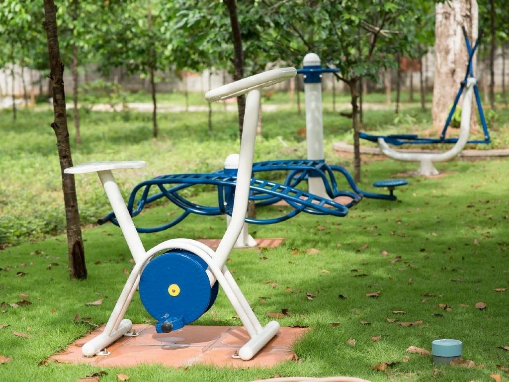 Không gian thể dục tại khu nghỉ dưỡng The Garden House Phú Quốc