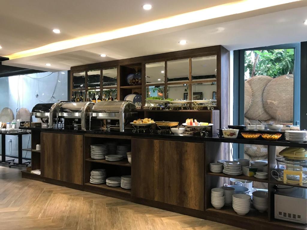 Quầy Buffet  tại The Herriott Hotel & Suite