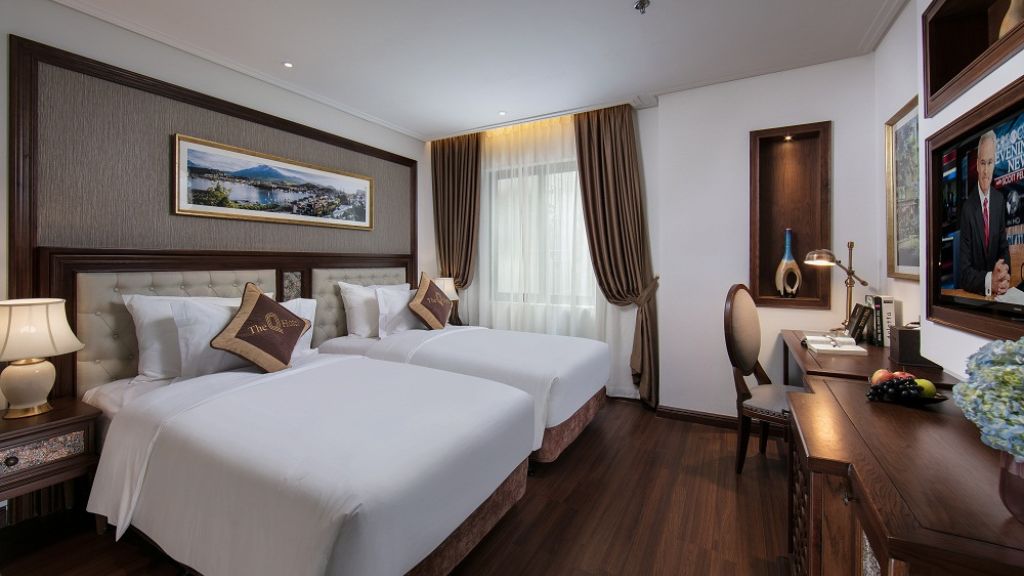 Phòng Deluxe khách sạn 4* The Q Hà Nội