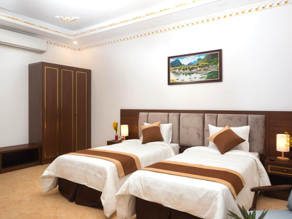 Phòng Deluxe Twin tại Trang An International Hotel