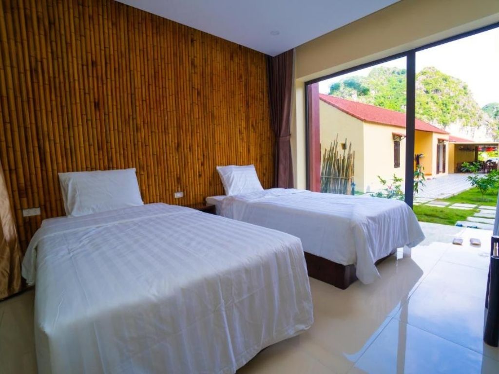 Phòng Hai Giường Đơn Nhìn Ra Vườn Trang An Retreat 3*