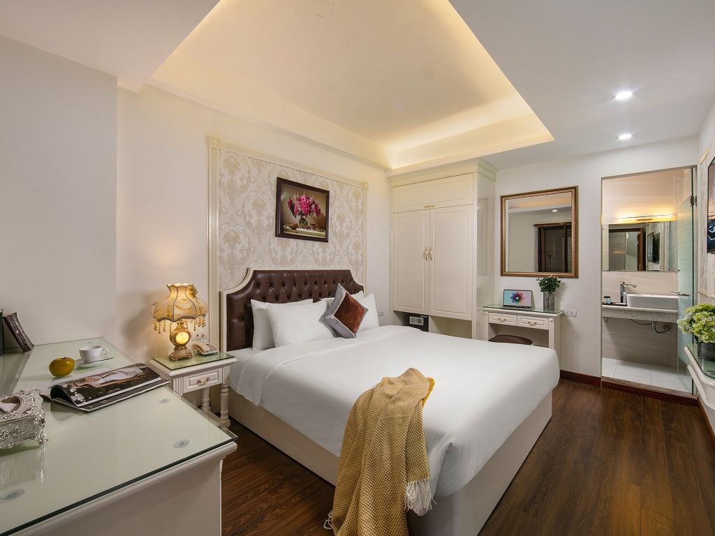 Phòng Deluxe King Or Twin Khách Sạn Trang Trang Boutique Hà Nội