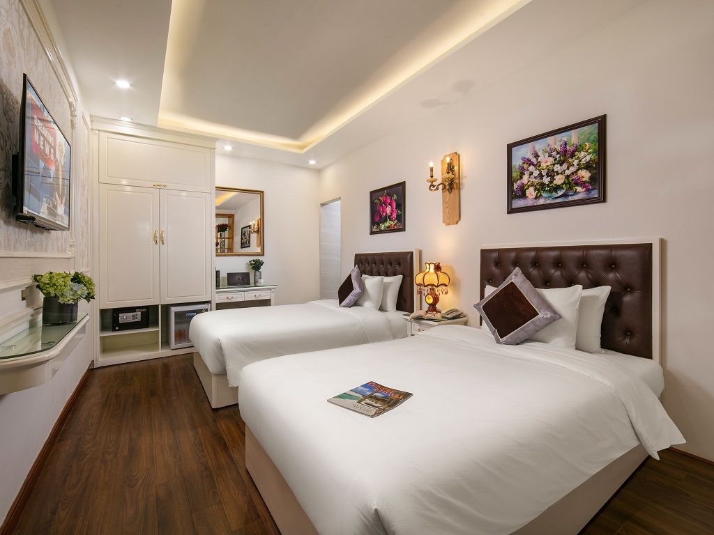 Phòng Deluxe King Or Twin Khách Sạn Trang Trang Boutique Hà Nội 3*