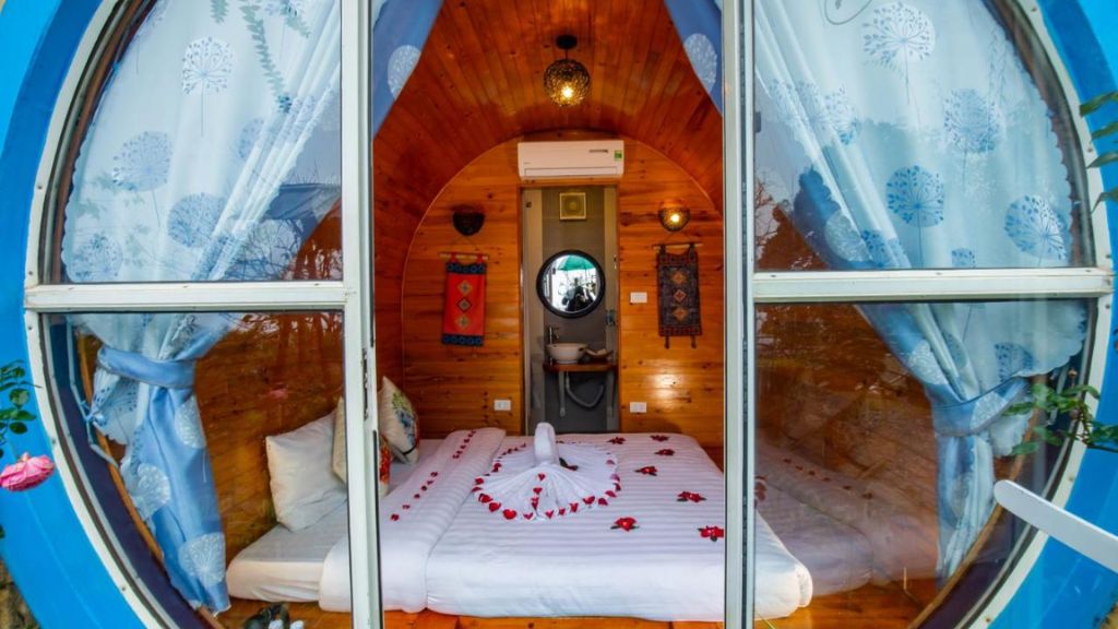 Không gian của phòng Home nhìn từ bên ngoài 