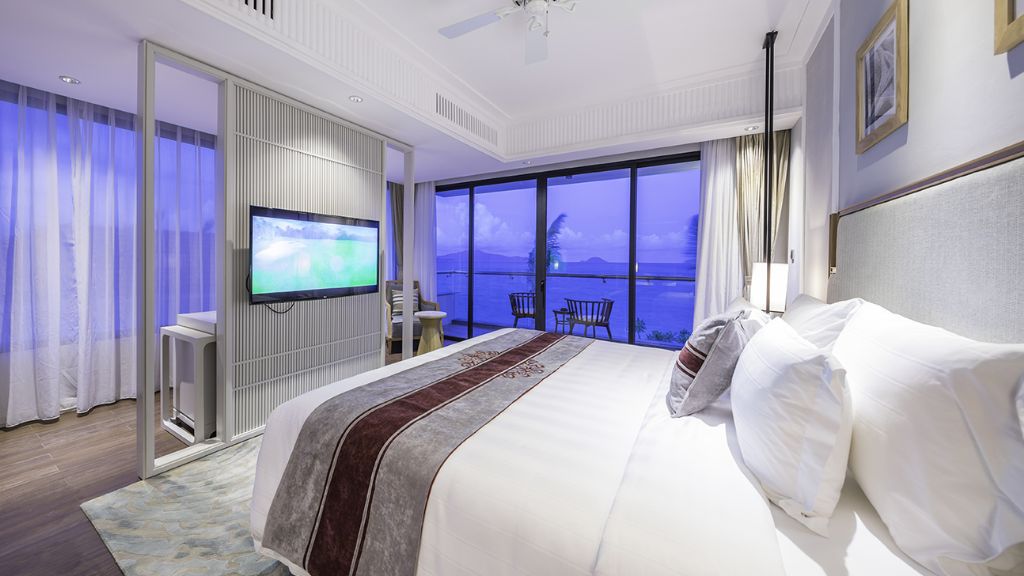 Phòng ngủ có tầm nhìn bao trọn cảnh biển
