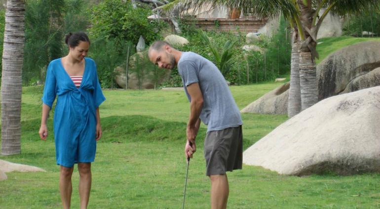 sân golf