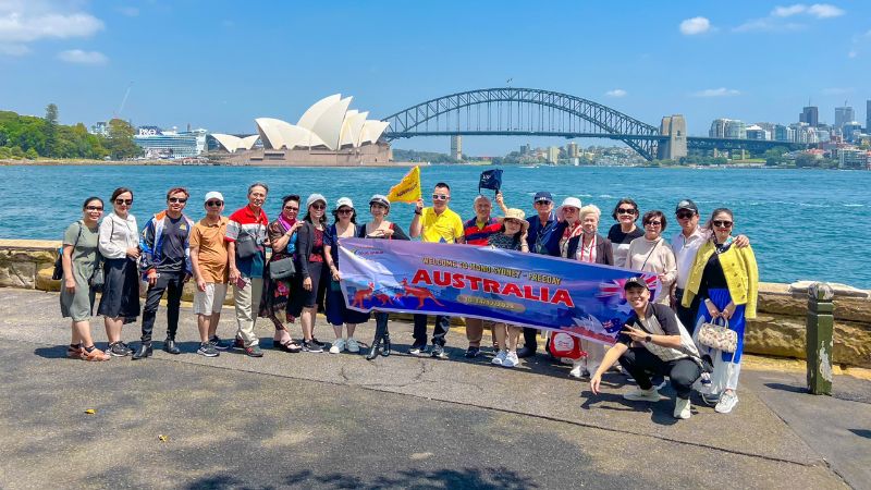 Đoàn khách BestPrice tham gia tour Úc 5N4Đ
