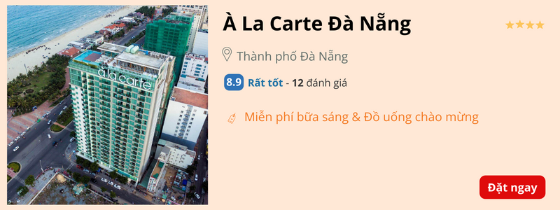 Đặt phòng A La Carte Đà Nẵng 