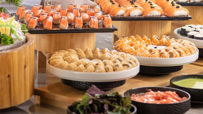 Ẩm thực tại Yoko Onsen Quang Hanh